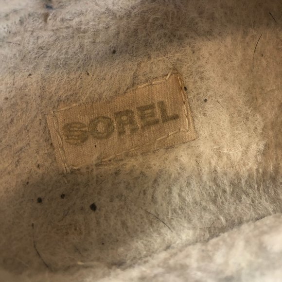 Sorel Suede Shearling Nakiska Slide Slipper 6 - Picture 7 of 8